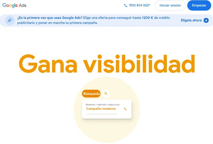 Como abrir cuenta con Google Ads