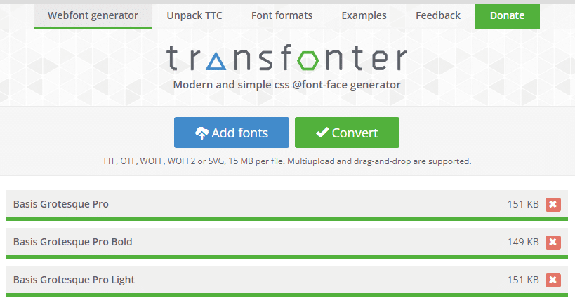 añadir fuentes a wordpress
