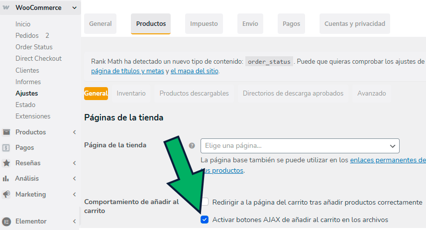 como configurar WooCommerce
