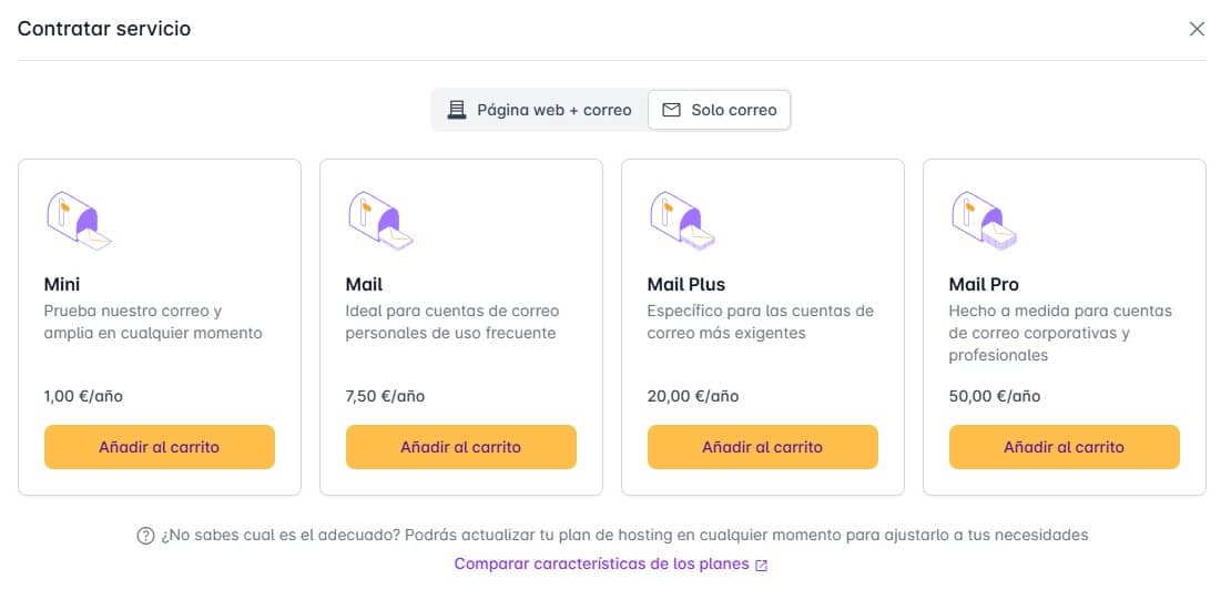 como contratar correo corporativo 2