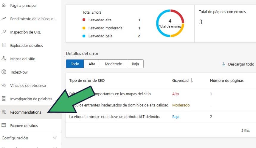 como empezar a usar Bing webmaster tools