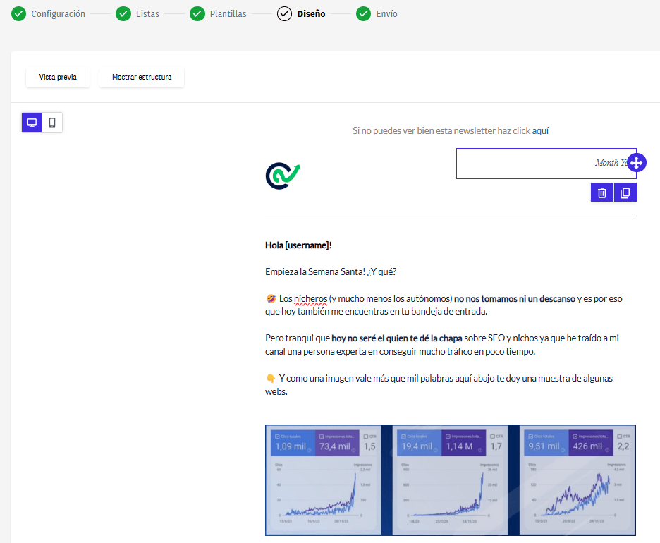 como hacer una newsletter