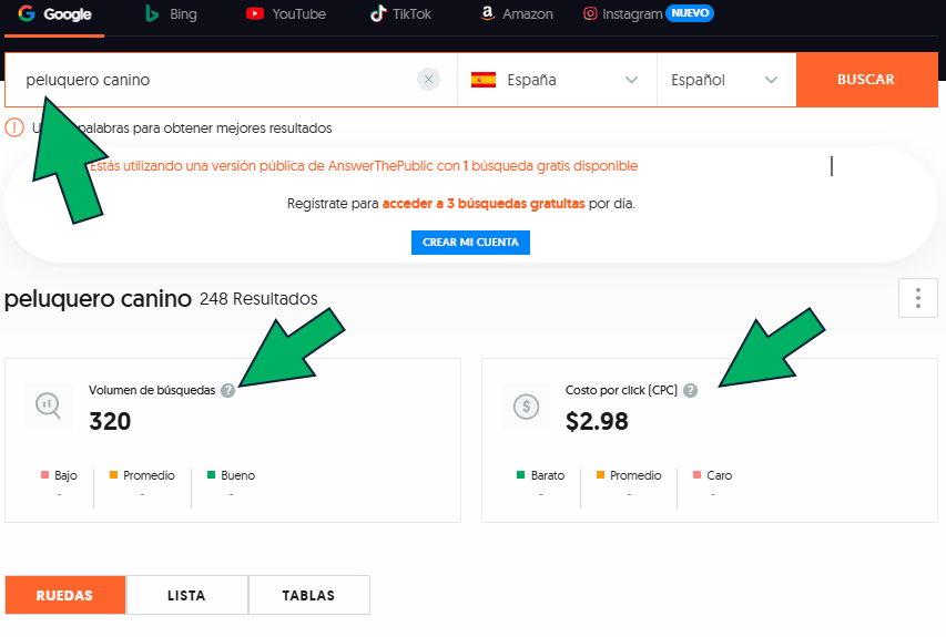 como saber que busca la gente en google