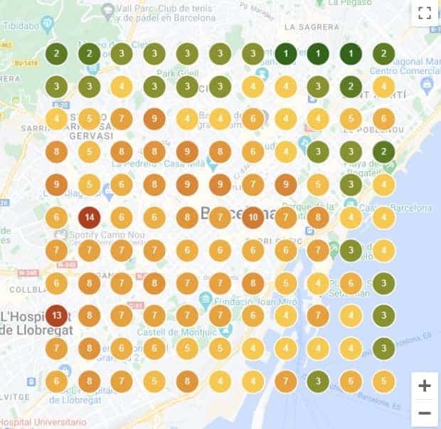 cómo ver el posicionamiento geolocalizado