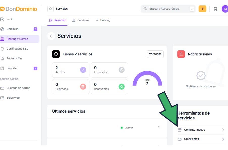 contratar correo de empresa