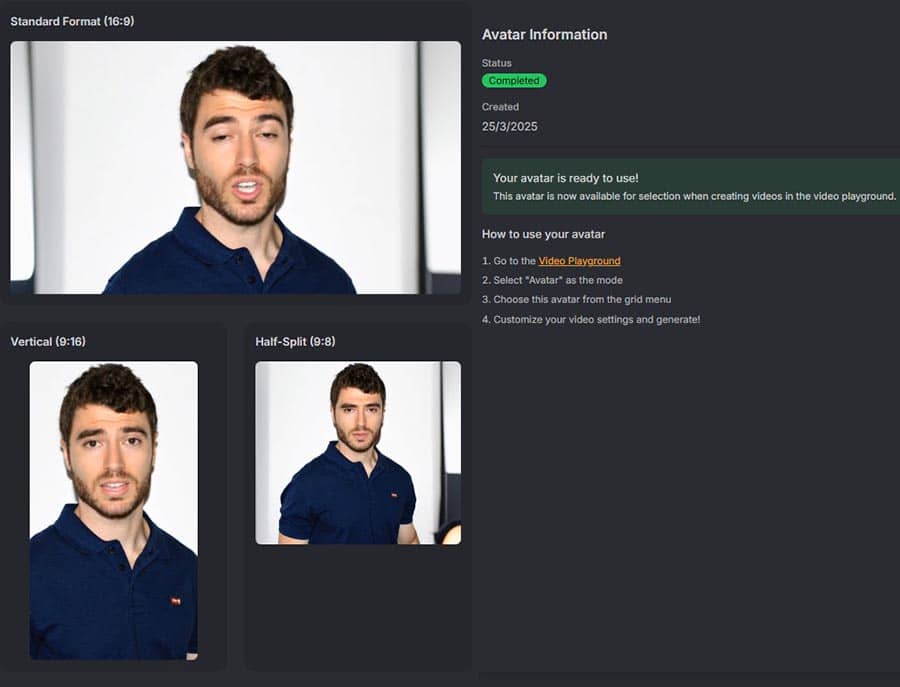 creación de avatares con IA