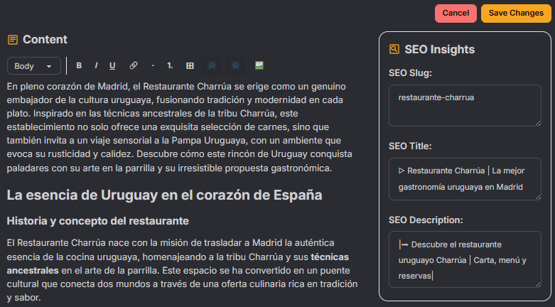 crear contenidos con IA