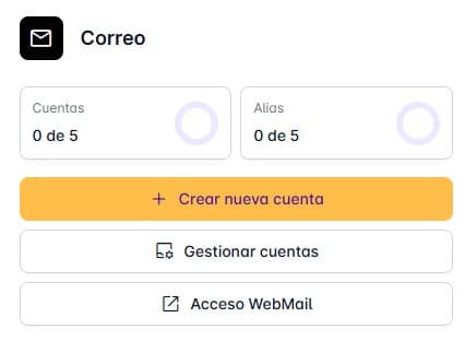 crear direccion de email corporativo