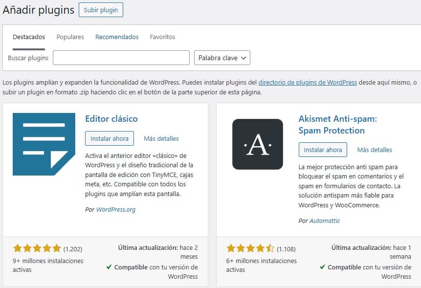 descargar plugin gratis para wordpress