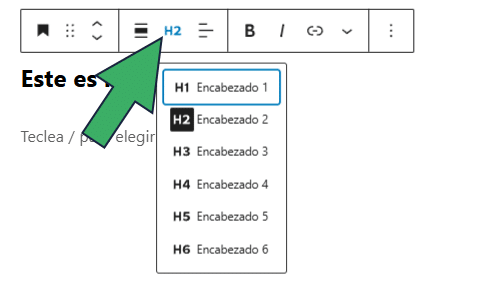 encabezados wordpress