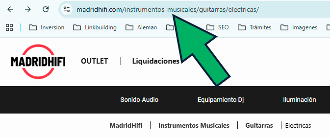 enlaces permanentes en un E Commerce