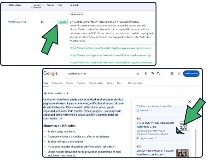 herramienta seo para trackear menciones de AI Overviews