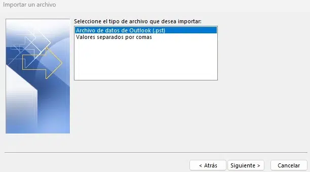 importar correo corporativo