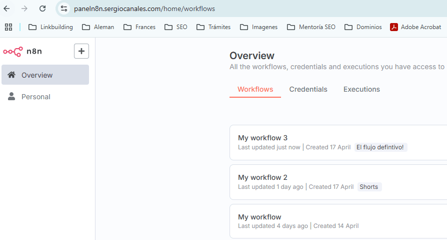 instalación y tutorial n8n completo