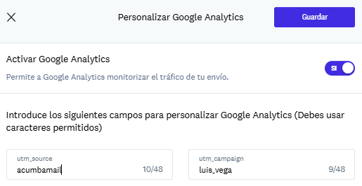 medir newsletter con acumbamail