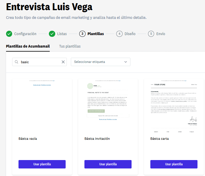 plantillas para newsletter