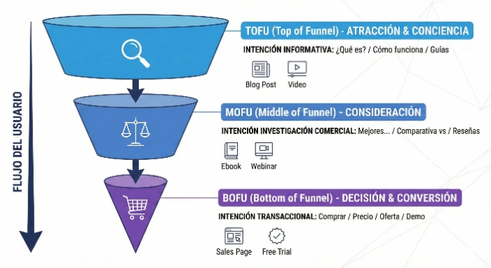 qué es el embudo de conversion