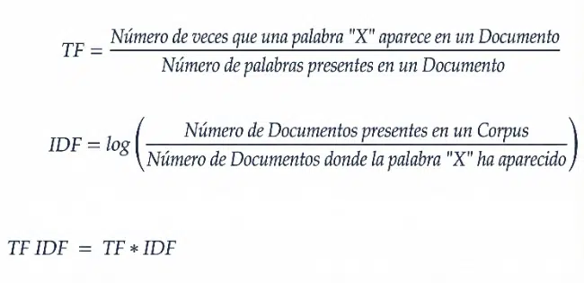 que es el tf idf
