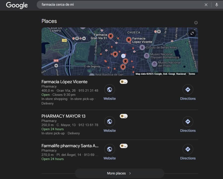 seo local para farmacias
