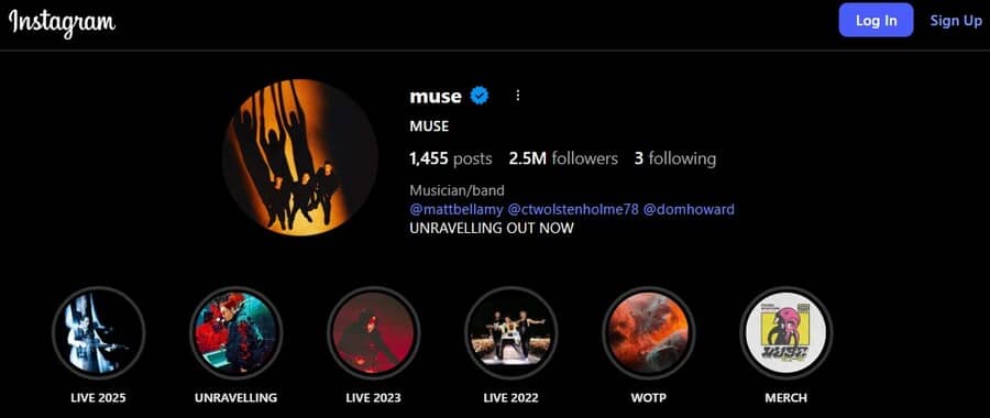 trabajar las redes sociales de un grupo de musica